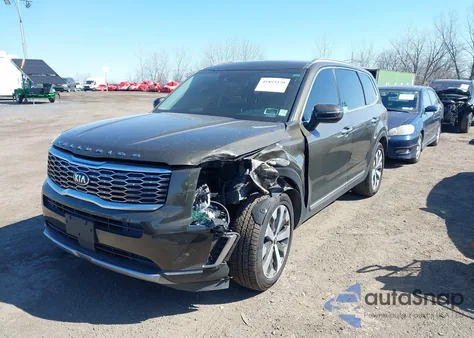 2021 Kia Telluride S from USA, damaged, VIN 5XYP6DHCXMG115191